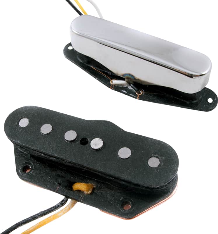 Fender Custom Shop Twisted Tele Pickups Black/Chrome (2)