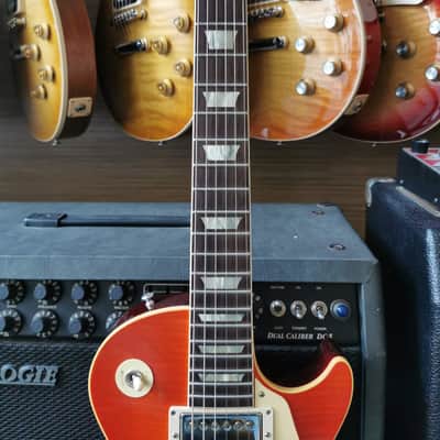 Gibson 1960 Les Paul Standard Reissue 2024 - Tangerine Burst image 10
