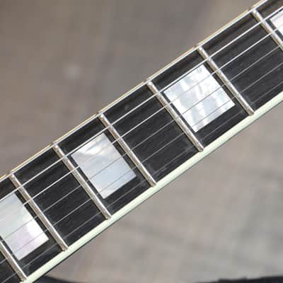 1976 Gibson Les Paul Custom Double Cream Electric Guitar Black Ebony + OHSC image 9