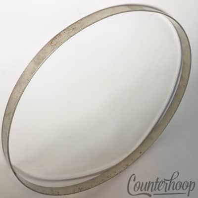 Ludwig&Ludwig 14" Snare Drum Rim/Hoop Nickel Elkhart,IN Vintage 30s Conn Chopper image 1