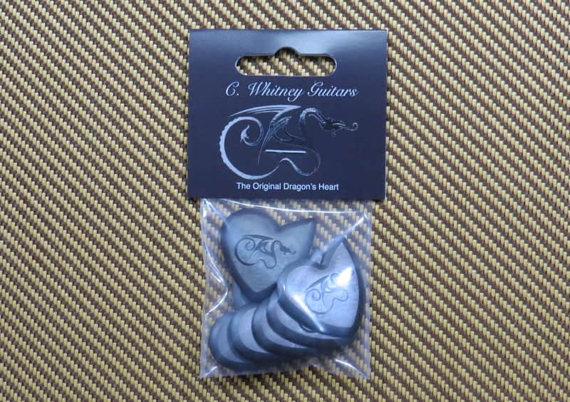 Original Dragon's Heart Guitar Picks 6 Pack image 1
