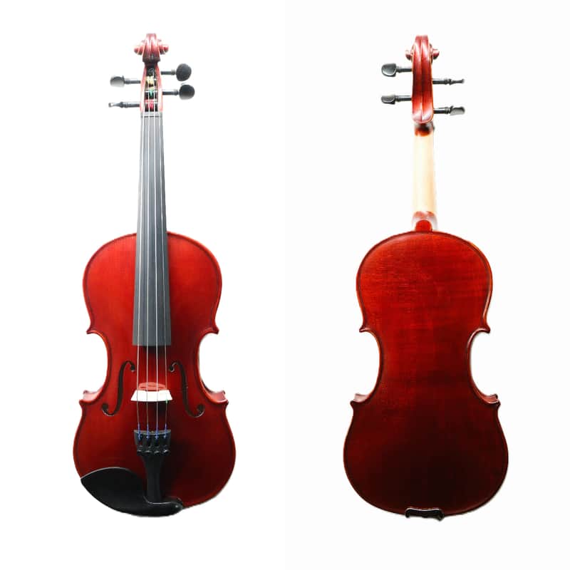 Handmade1/4 Violin Outfit–Italian Spruce,One Piece Back, Sweet Tone, Case&Bow image 1