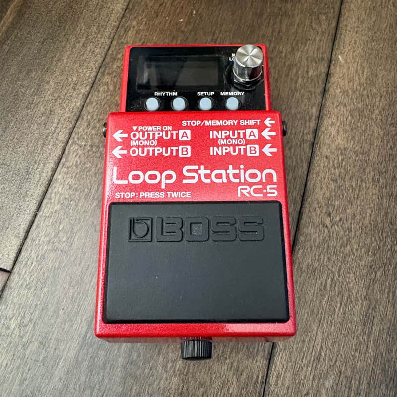 Boss RC-5 Loop Station 2020 - Present - Red image 1