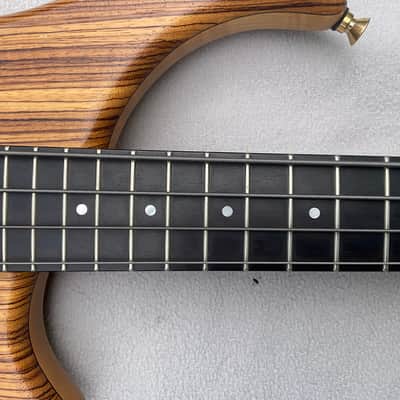 Pedulla ET4 Thunderbass Zebrawood w/ OHSC image 4