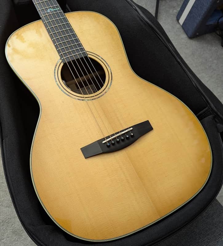 Alvarez LT70e Laureate Daybreak 000-12, w/Flexi-case, setup review, & shipping image 1
