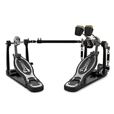 Premier 4000 Series Deluxe Double Bass Drum Pedal W Dual Chain Drive image 2