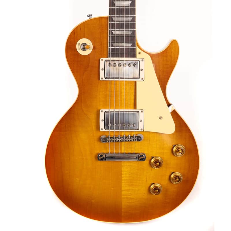 Gibson Custom Shop 1958 Les Paul Reissue Lemon Burst VOS image 1