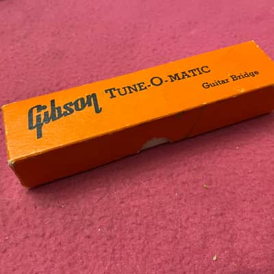 BOX vintage 1959-1960's Gibson nickel abr1 bridge BOX for es 335 Les Paul sg 175 firebird paf 1961 1965 super 400 L5 case candy image 2