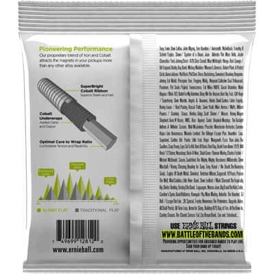 Ernie Ball 2812 Slinky flatwound 50-105 image 2