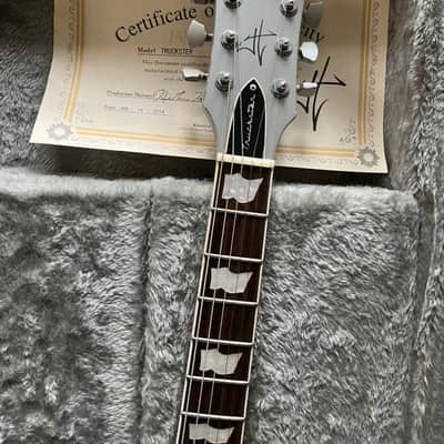 2012 ESP Truckster Aged Primer Grey James Hetfield Signature w/ COA image 11