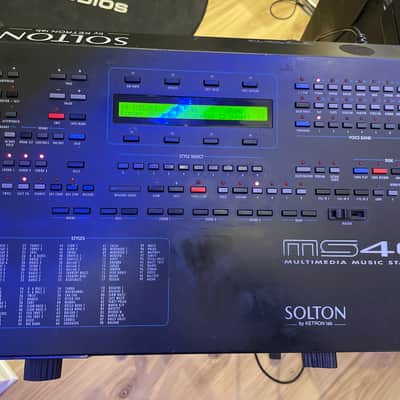 Rare Vintage Analog Solton Ts4k synth keyboard and the MS40 Expander with PSU, rare foot controller, manual and schematic! image 20