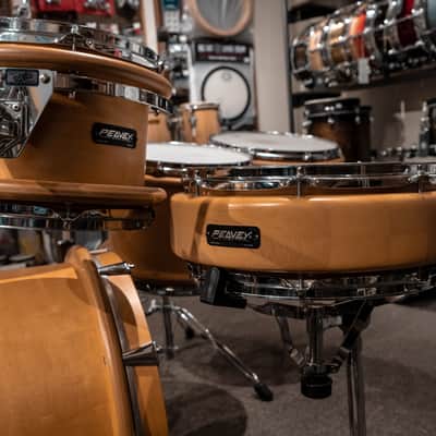Peavey Radial Pro 1000 Kit with Hardware, 10, 12, 14, 16, 22, 14sn, Clear Maple, Made in USA image 6