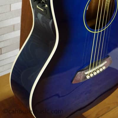 Ibanez TCY10E-TBS Talman - Trans Blue Sunburst image 8