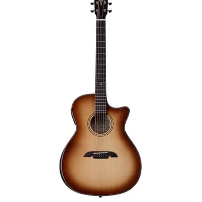 Alvarez Artist Elite Grand Auditorium Shadowburst Acoustic Electric with Slim Bevel Edge Armrest Cutaway EQ and Tuner image 1