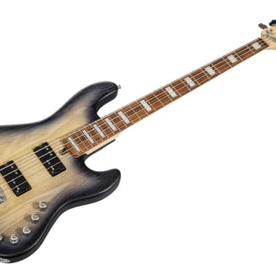 Mayones Jabba Bassic 4 - Natural Black Burst Matt image 1