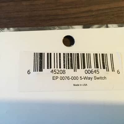 FASTEST FREE SHIPPING - Switchcraft Made in U.S.A. CRL 5 Way Balde Switch image 2