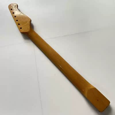 Harley Benton VT semi-finished guitar neck and head - Sapele wood - 22 strings - Right hand - DIY image 5