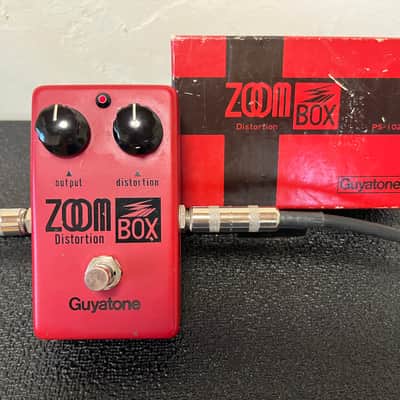 GUYATONE ECCENTRIC DISTORTION【Japan Vintage】ZOOM BOX PS-102 1980s-RED image 1
