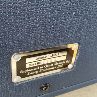 Laney Lionheart LT212 2x12 Guitar Cabinet! Blue image 4