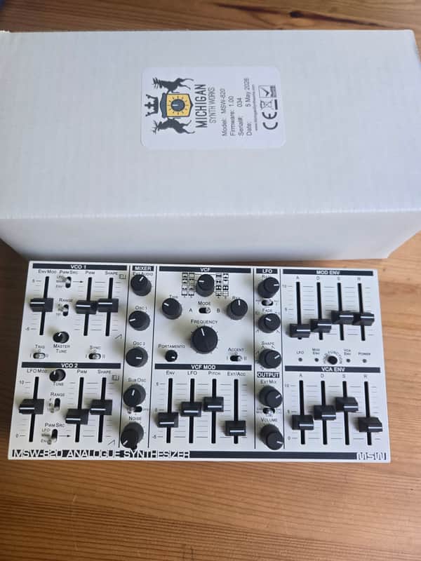 Michigan Synth Works MSW-820 Analogue Synthesizer 2026 image 1