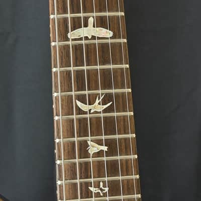 PRS Custom 22 CU-22 2017 - Charcoal Burst 85/15 Birds Pattern Regular image 6