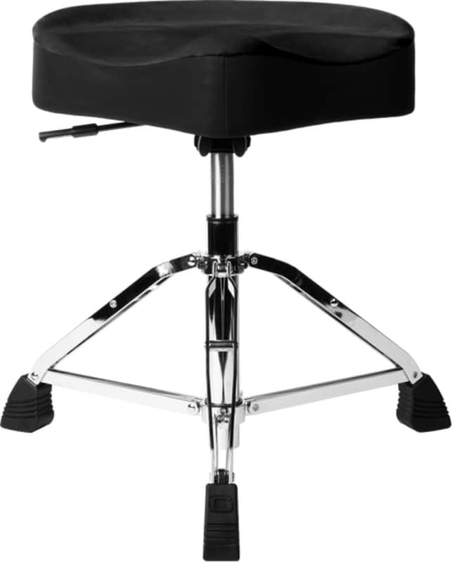 Gator GP-DTH-ASD Percussion Saddle Drum Throne, Black image 1