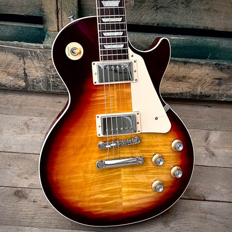 Gibson Les Paul Standard 60s AAA Flame Top Bourbon Burst w/Case image 1