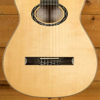 Eastman Cabaret-JB - Ebony - Natural w/LR Baggs LB6 image 1