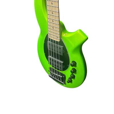 Ernie Ball Music Man Bongo 5 HH, Mantis Green / Maple *On Order, ETA Aug. 2026 image 4