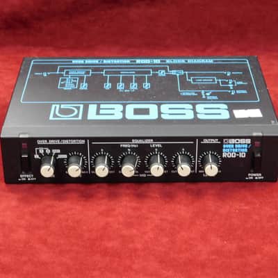 Boss ROD-10 Micro Rack Series Overdrive / Distortion | Reverb