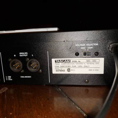 TASCAM MD-350 with 30 DISCS ! image 6