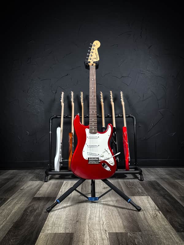 Squier Affinity Stratocaster SSS - Candy Apple Red image 1