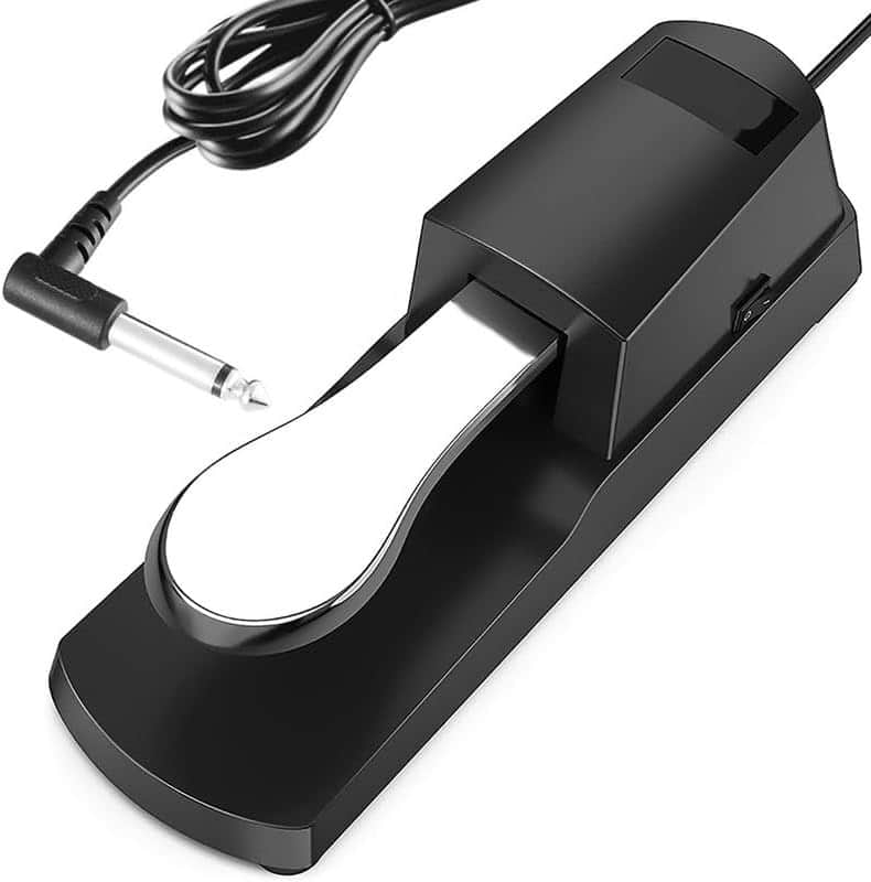 Universal Sustain Pedal for Piano, Keyboard, Synthesizer, Controller, MIDI and More image 1
