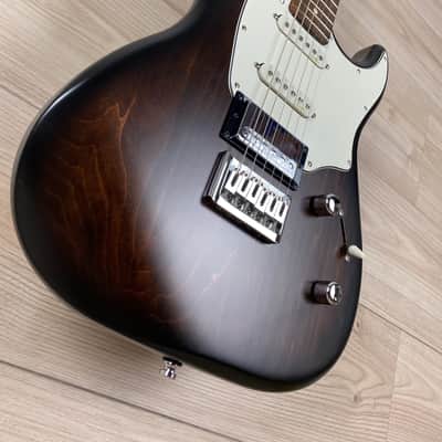 Godin Session HT Electric Guitar Bourbon Burst RN image 3