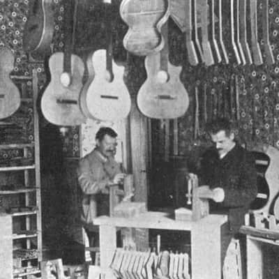 Luigi Mozzani Classical Guitar 1900’s Romantic Rare Italy image 25