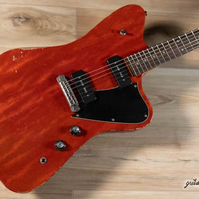 Fano PX6 Alt de Facto Mahogany Wraptail Guitar w/ Lollar P-90s – Faded Cherry image 9