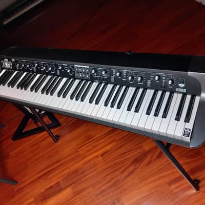 Korg SV2-73 Stage Vintage Digital Piano 2018 - Present - Black with White / Black Keys image 2