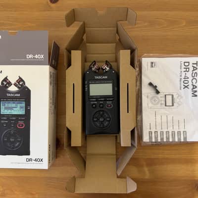 TASCAM DR-40X 4-Channel Portable Digital Recorder 2019 - 2020 - Black image 1