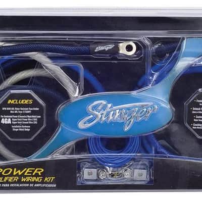 Stinger SK6241 4 Gauge 6000 Series Power Amplifier Installation Kit 100% oxygen-free Copper image 1