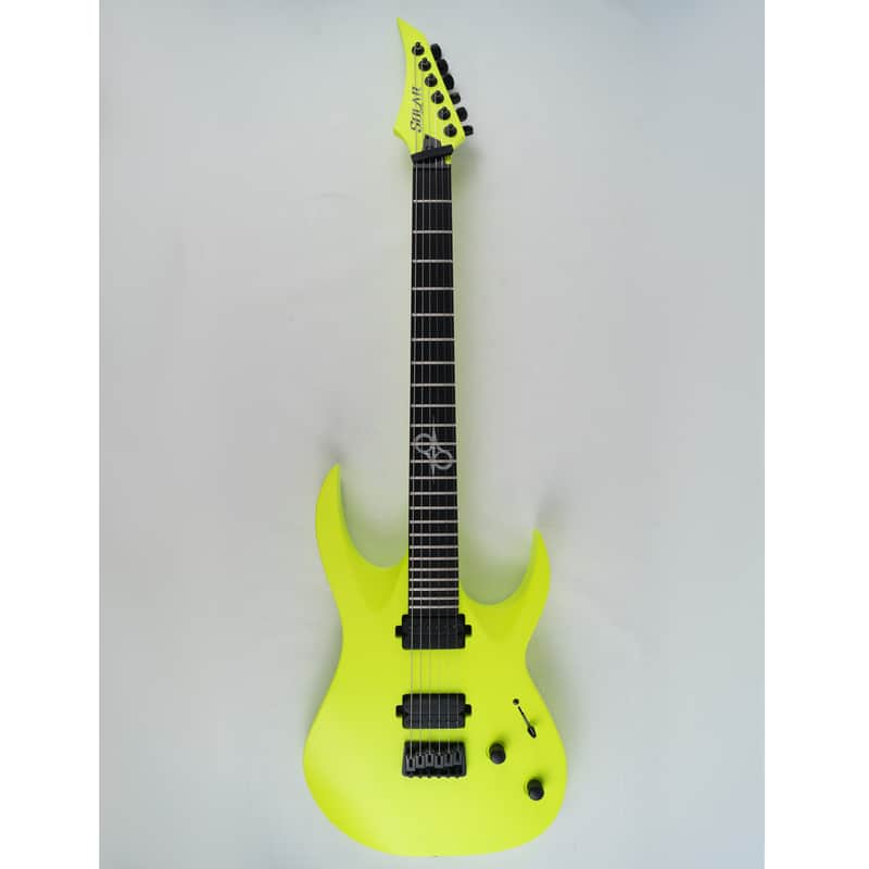 Solar Guitars A2.6LN - Lime Green image 1