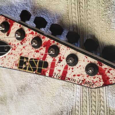 ESP USA Horizon II 2020 Blood Splatter image 11