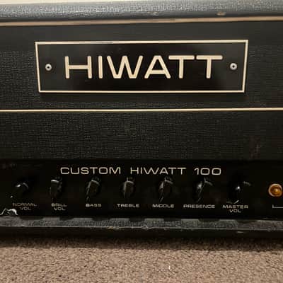 1972 Hiwatt DR103 Custom 100 (Read Description) image 3