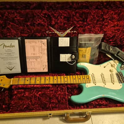 Fender 1957 Stratocaster custom shop limited edition 2022 - sea foam green image 1