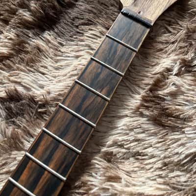 2019 Fender Limited Edition American Acoustasonic Telecaster Exotic Ziricote Series Neck image 4
