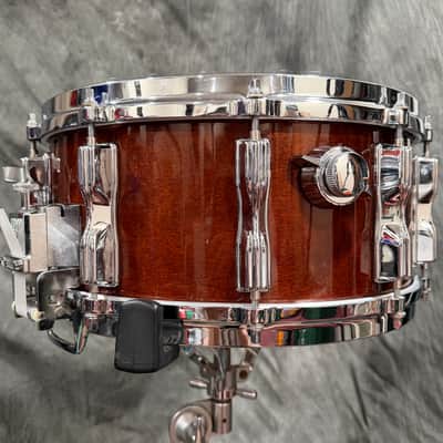 Tama Superstar Mastercraft AW456 6.5x14 Snare 1982 - Super Mahogany image 4