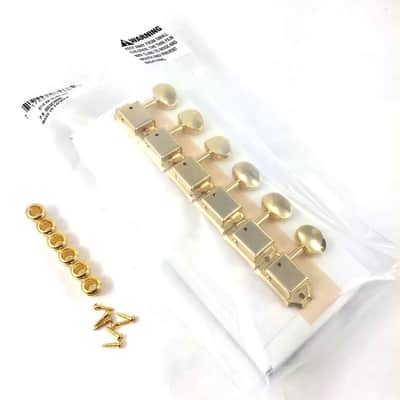 005-3276-049 Genuine Fender Gold Classic Tuners for Stratocaster/Telecaster