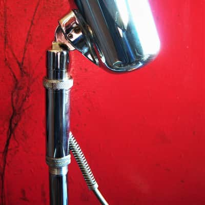 Vintage 1960's Astatic 10DA dynamic microphone Hi Z modified harp mic w F-11 adapter image 10