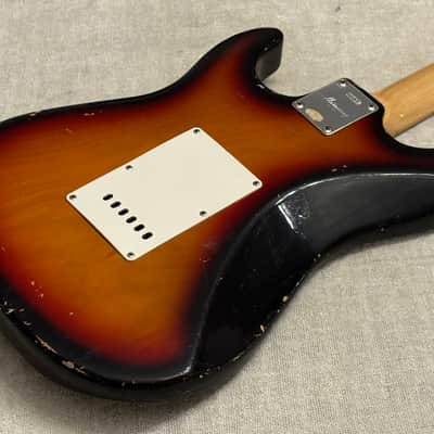 Vintage Harmony H80T Sunburst Strat image 17