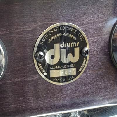 DW  Pre Collectors Maple 5X13 Snare Drum Matte Black image 2