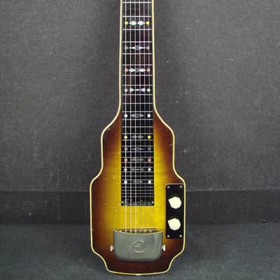 Vintage Epiphone Electar Six-String Electric Lap Steel Guitar W/Case image 2